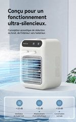 Mini Climatiseur Portable USB & Humidificateur d'Air Silencieux